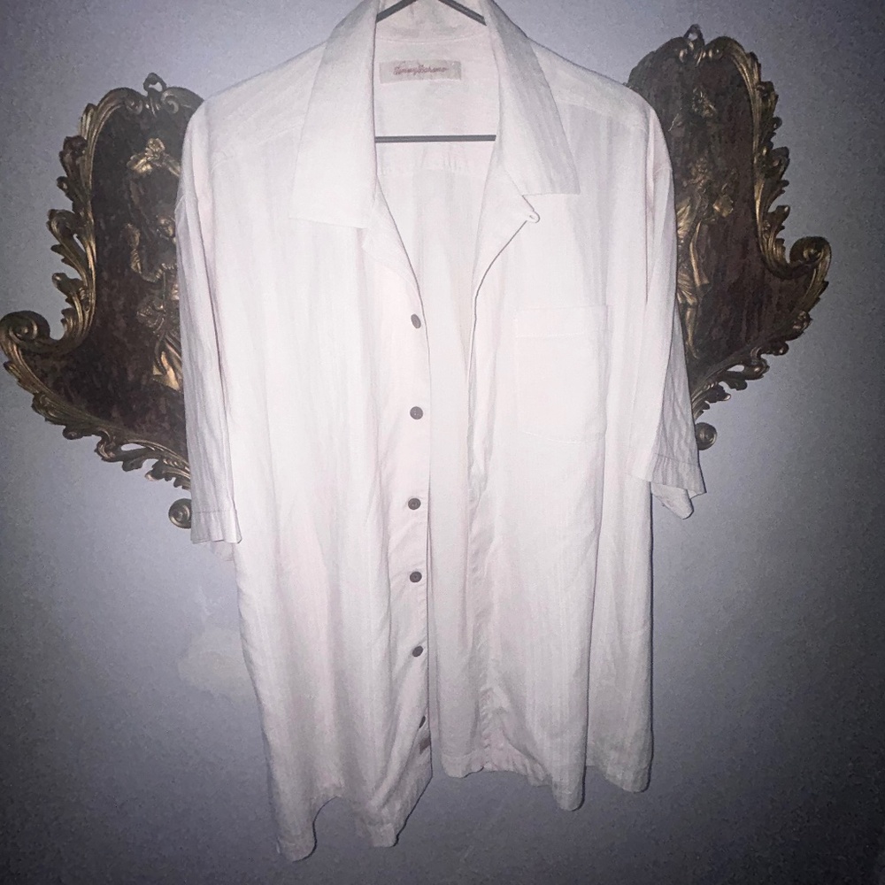 Tommy Bahama button down short sleeve